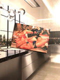Wrestlers by Joe Phillips Magnet