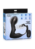 10x INFLATABLE + VIBRATING PROSTATE PLUG w/ Cock and Ball Ring BY SWELL