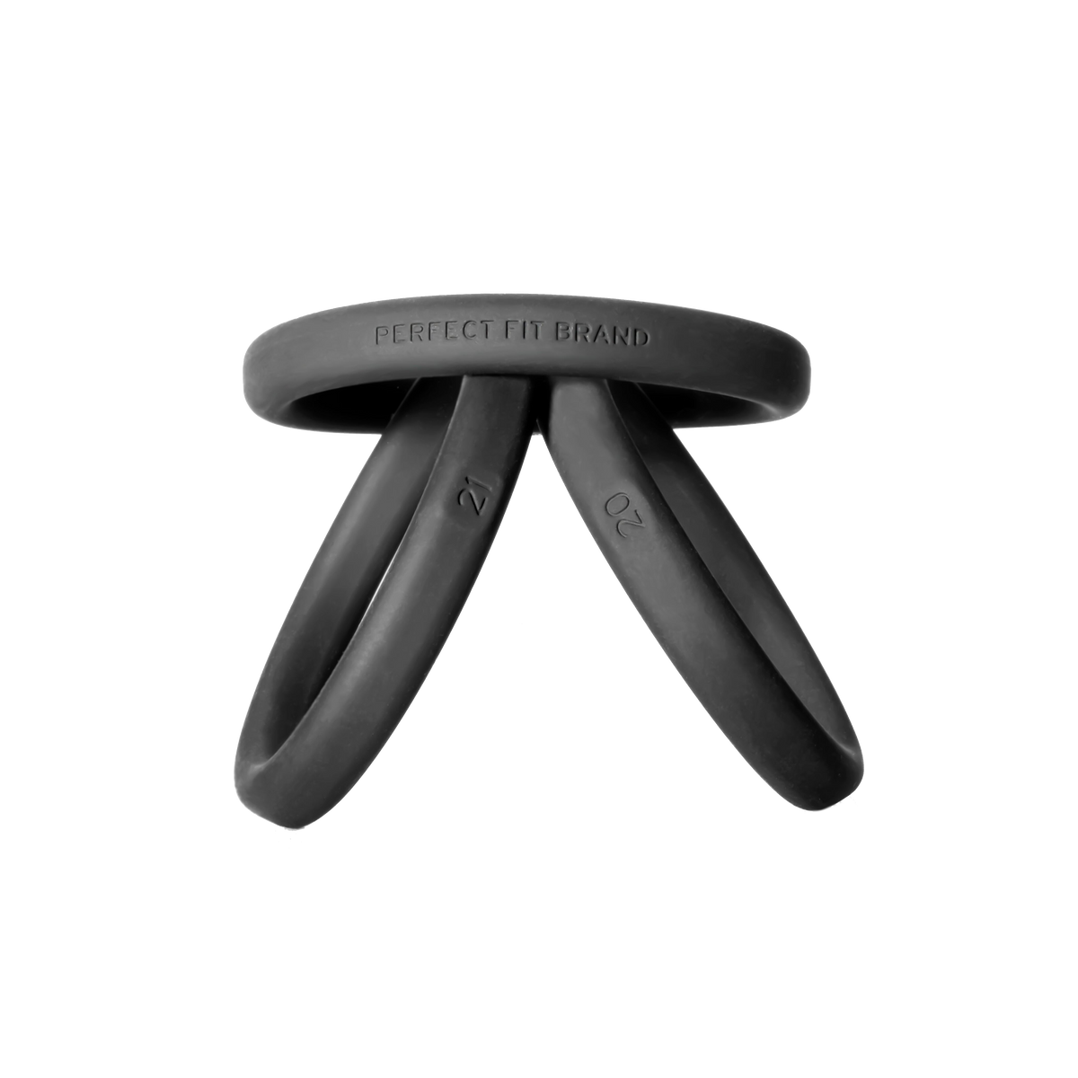Xact-Fit Cock Rings sz 2.0- 2.1" set of 3 by Perfect Fit