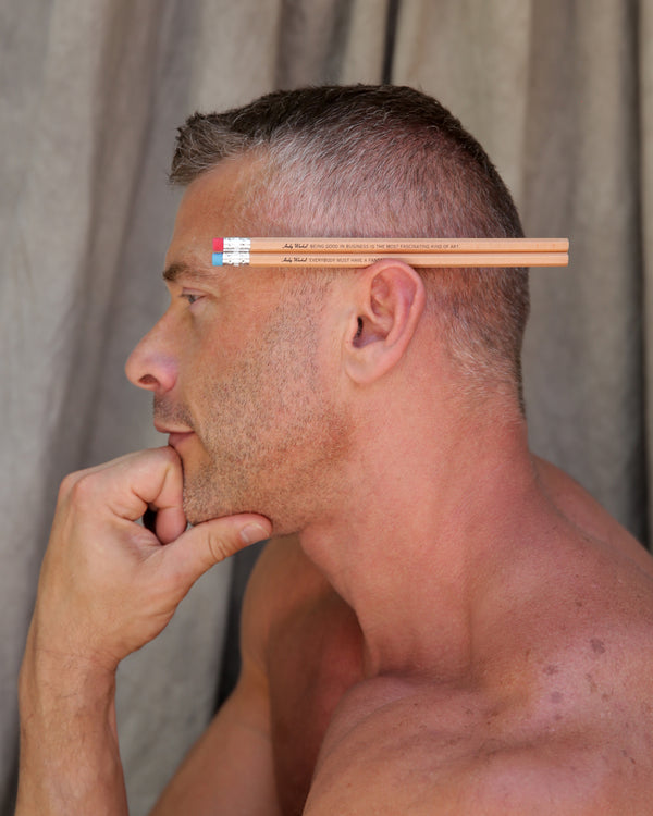 Andy Warhol Philosophy Pencil Set