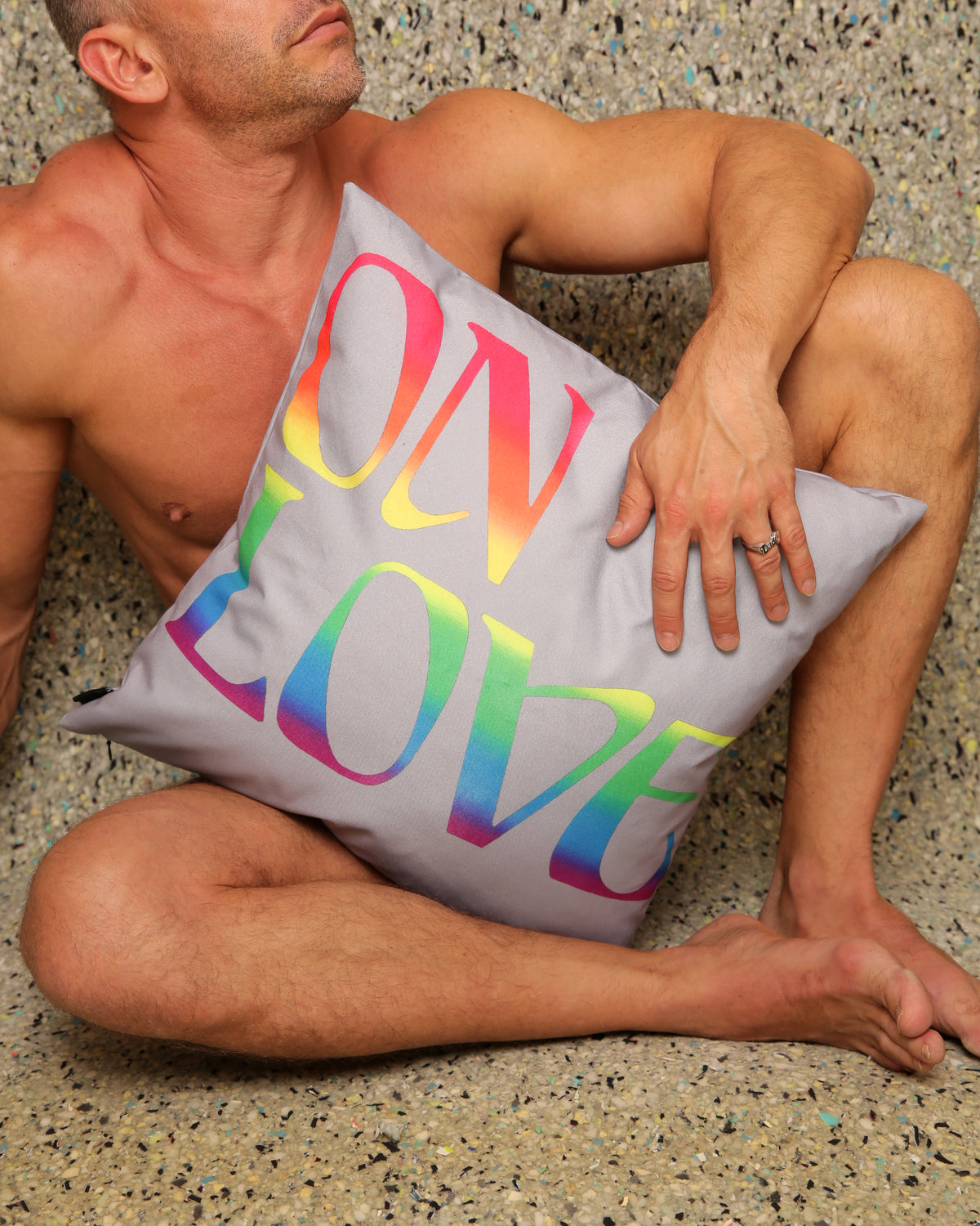 Richard Phillips On Love Pillow for Henzel Studio