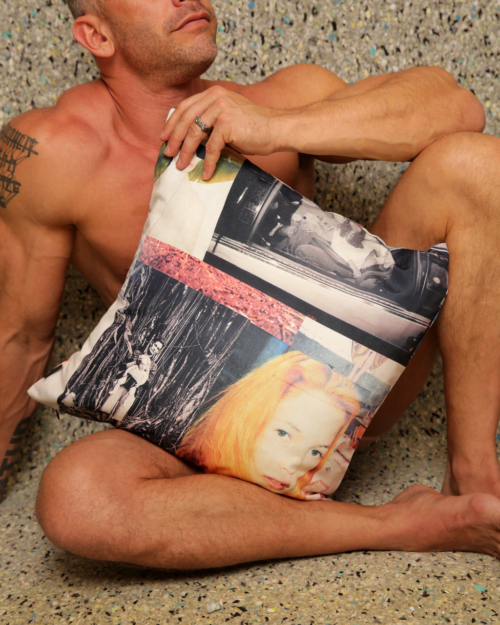 Juergen Teller Pillow for Henzel Studio