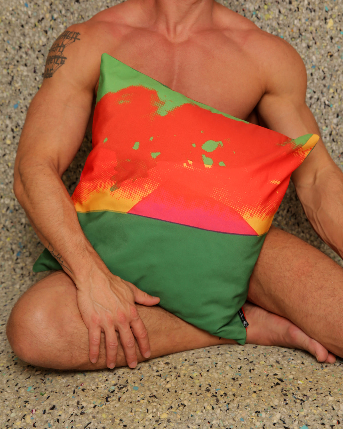 Andy Warhol Maquette Detail Pillow for Henzel Studio