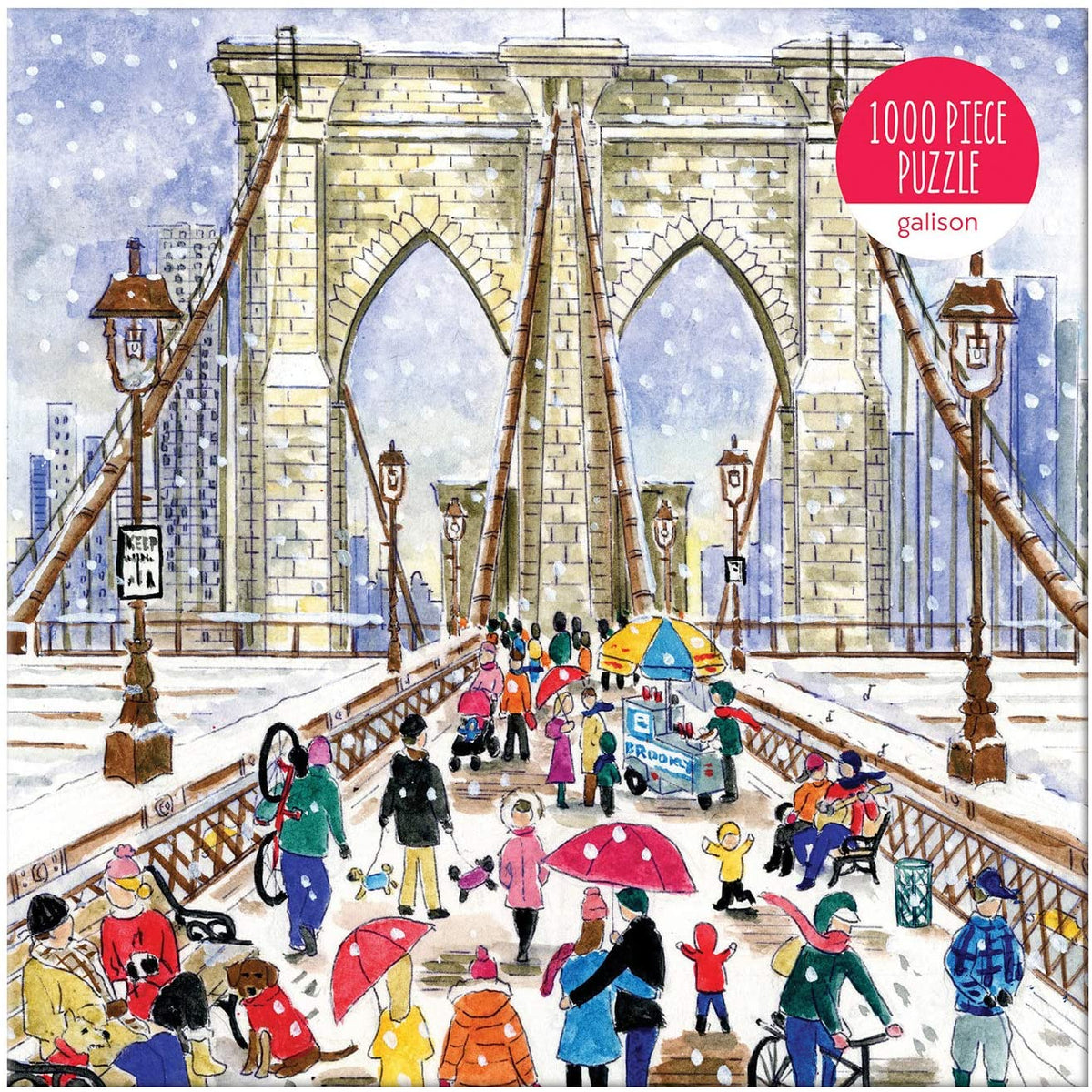Michael Storrings Brooklyn Bridge Jigsaw Puzzle, 1000 Pieces