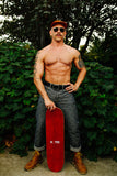 Tom of Finland X Happy Hour Skateboard: Shed