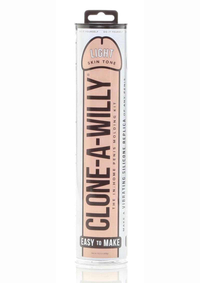 CLONE A WILLY AT HOME PENIS MOLDING KIT - LIGHT SKIN TONE