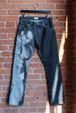 TOM OF FINLAND X HONEY FUCKING DIJON PRINTED DENIM BLACK