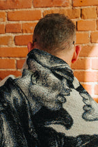 Tom of Finland "Leatherman" Woven Blanket