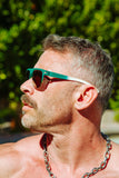 Bernhard Willhelm x Mykita - TOTAL Sunglasses Emerald / White