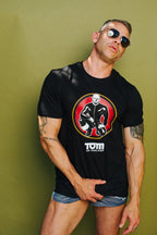 Tom of Finland Rubber Man Tee by Peachy Kings