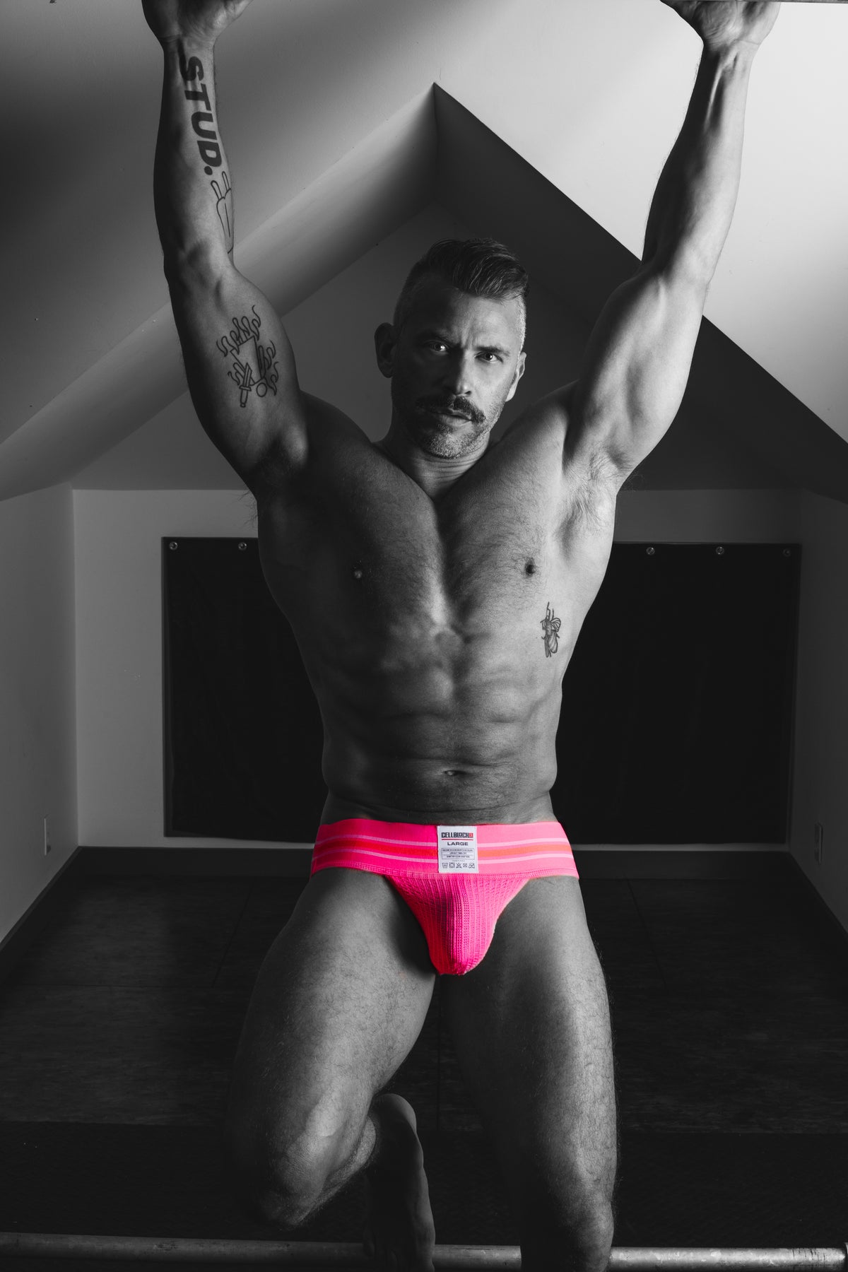 CELLBLOCK 13 TIGHT END JOCKSTRAP - PINK