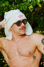 LOVERBOY BY CHARLES JEFFREY BUNNY EARS BEANIE