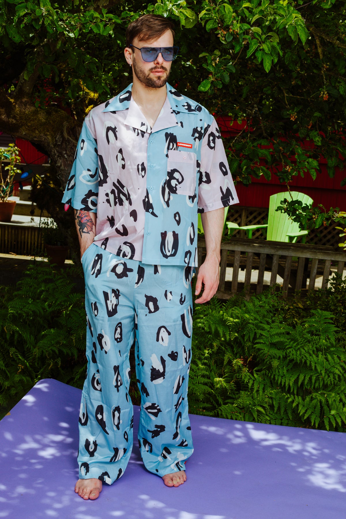LOVERBOY BY CHARLES JEFFREY BEAST PYJAMA BOTTOM
