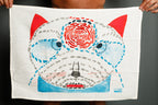 Champfleurette #2 Tea Towel by Louise Bourgeois x Third Drawer Down