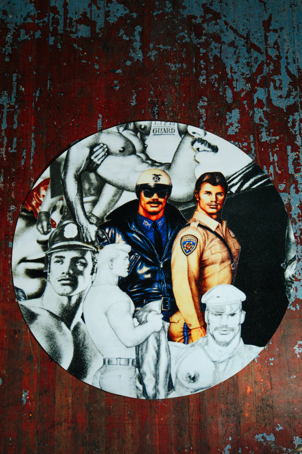 Tom of Finland x HENZEL STUDIO rug, Untitled #3