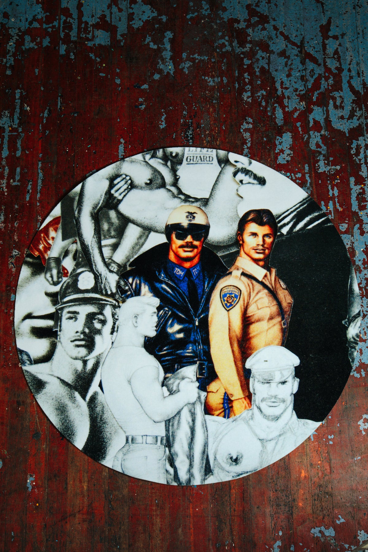 Tom of Finland x HENZEL STUDIO rug, Untitled #3