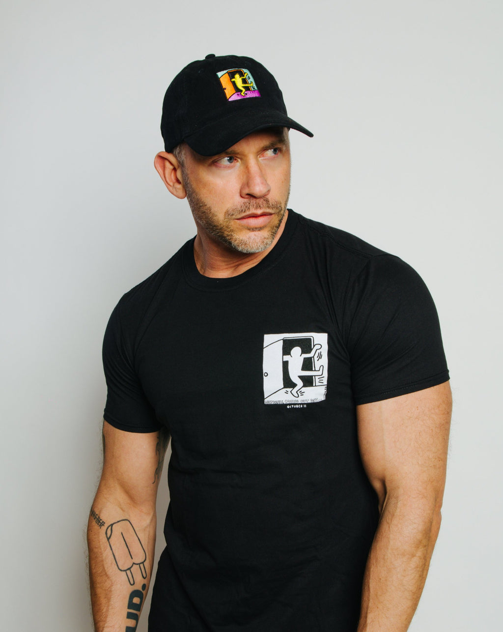 KEITH HARING NATIONAL COMING OUT DAY BASEBALL HAT