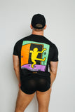 Keith Haring National Coming Out Day Tee - Black