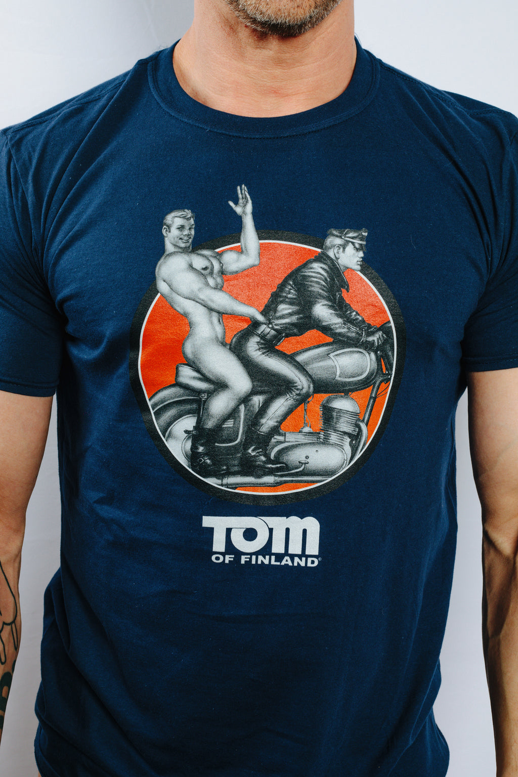 Tom of Finland Easy Rider Tee by Peachy Kings