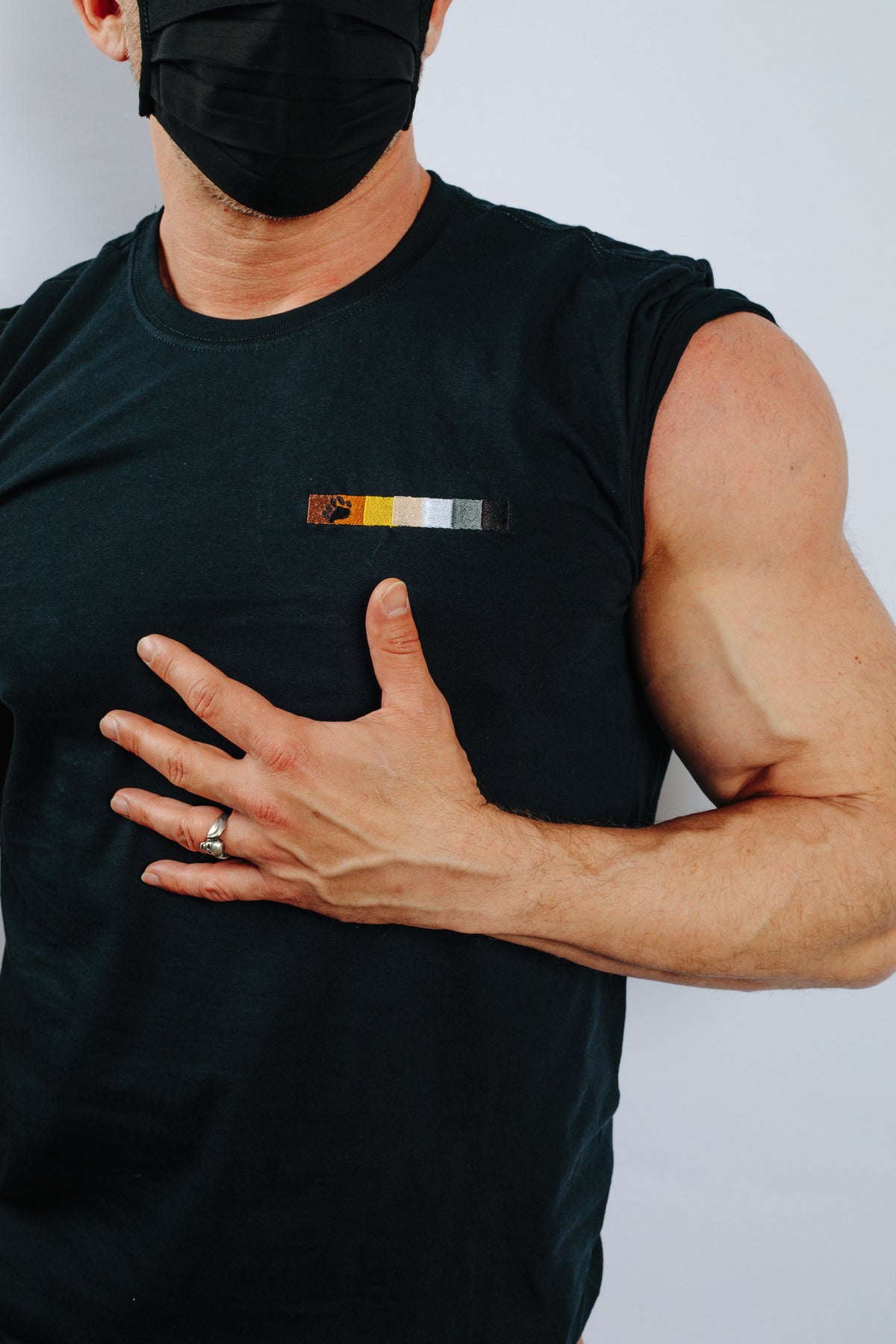 Bear Pride T-Shirt (Available in Black or White)