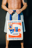 Andy Warhol Brillo Canvas Tote Bag by Galison