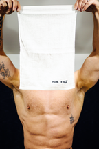 Embroidered Cum Rag White