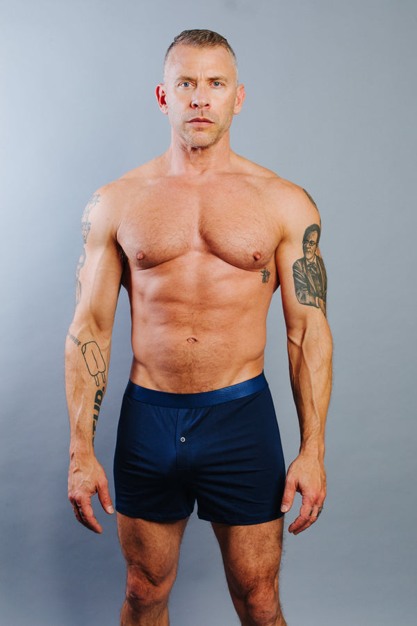 Boxer Shorts in Navy by CDLP