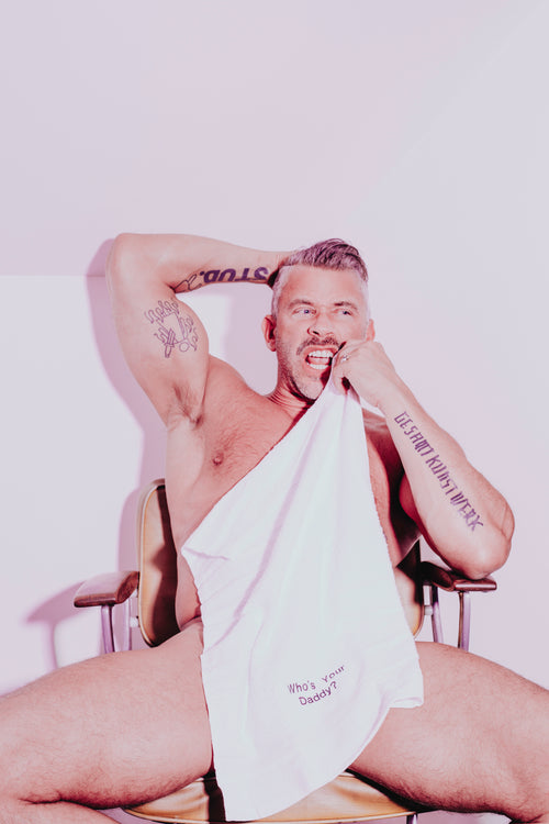 Who's Your Daddy Embroidered Cum Rag