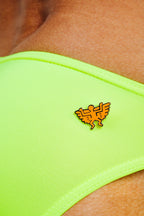 KEITH HARING ANGEL PIN - ORANGE