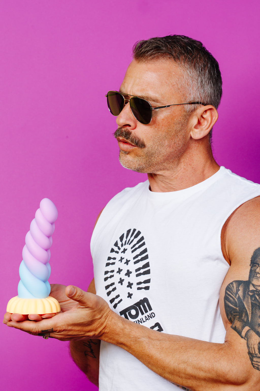 Creature Cock Mystique Silicone Unicorn Dildo