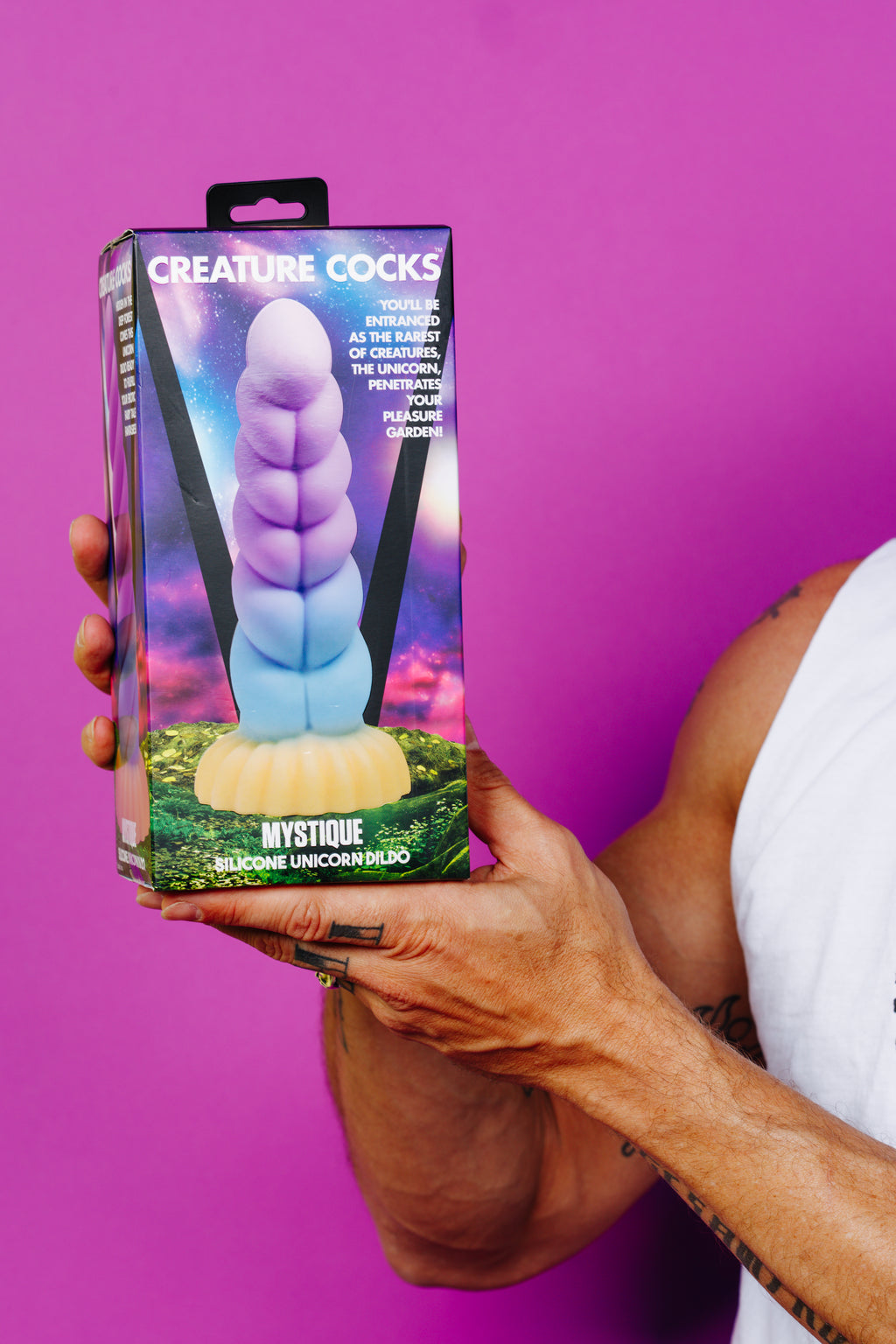Creature Cock Mystique Silicone Unicorn Dildo