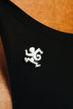 KEITH HARING TWIST MAN PIN - WHITE