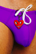 Keith Haring Heart Key Ring
