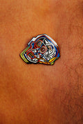 JEAN-MICHEL BASQUIAT MASK PIN