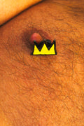 JEAN-MICHEL BASQUIAT CROWN PIN