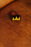 JEAN-MICHEL BASQUIAT CROWN PIN