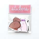 Butt Stickers by My Pink Your Pink