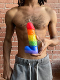 Dick Drip Candle by Master Series - Rainbow