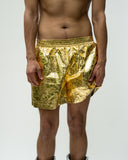 WALTER GOLD SHORTS SS23 BY WALTER VAN BERIENDONCK