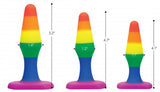 RAINBOW READY SILICONE Anal Trainer Set