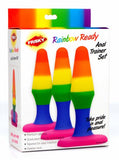 RAINBOW READY SILICONE Anal Trainer Set