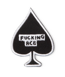 F*cking Ace Iron-On Patch x David Shrigley