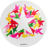 ANDY WARHOL PORCELAIN PLATE -  BIRDS - CHRISTMAS COLLECTION