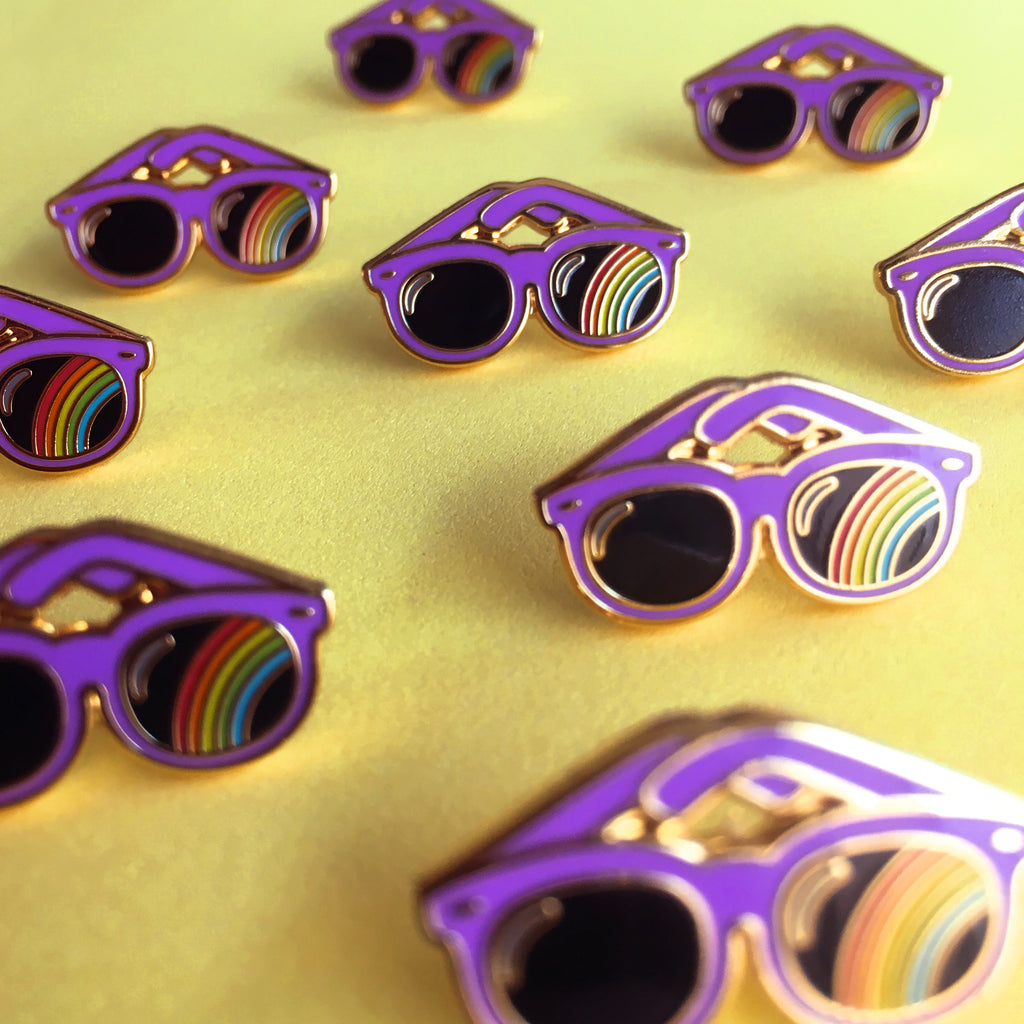 GAYPIN' ENAMEL PIN: COOL FOR THE SUMMER