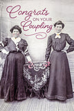 COUPLING WEDDING / ENGAGEMENT GAY GREETING CARD