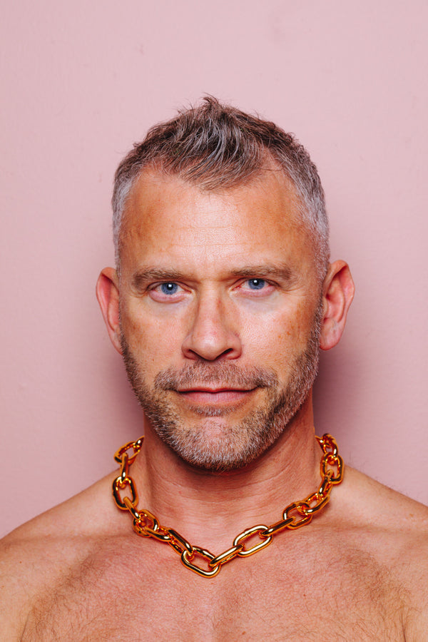 CHAIN COLLAR GOLD BY SIRAINER