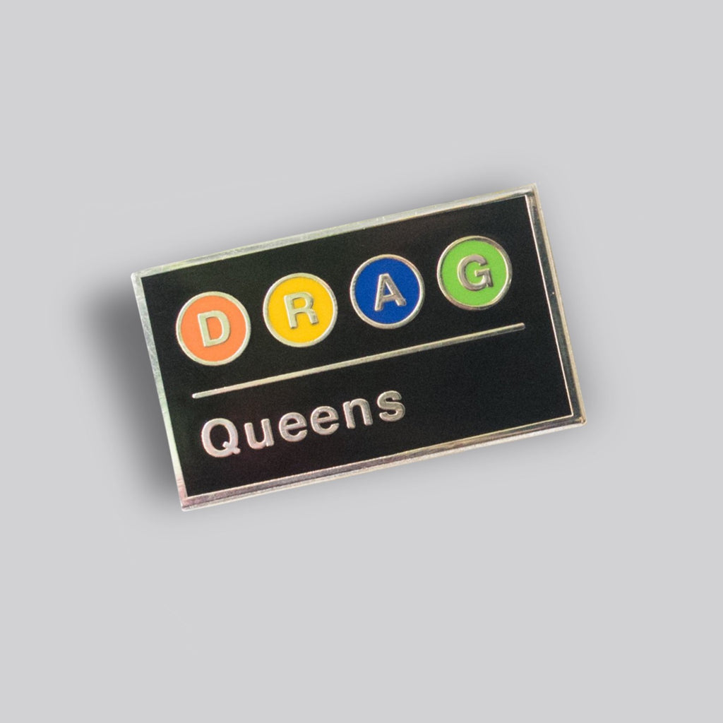 D.R.A.G. Queen Subway Pin by Gaypin'