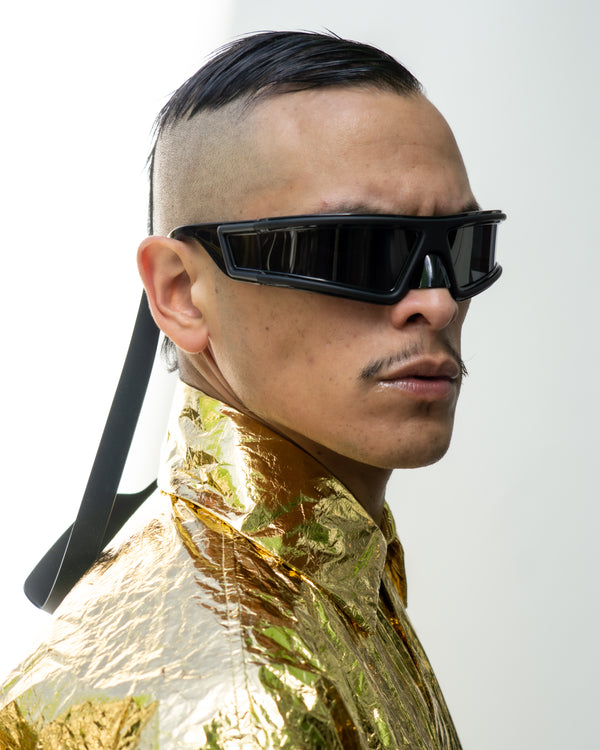 Walter Van Beirendonck Alien Sunglasses - Black