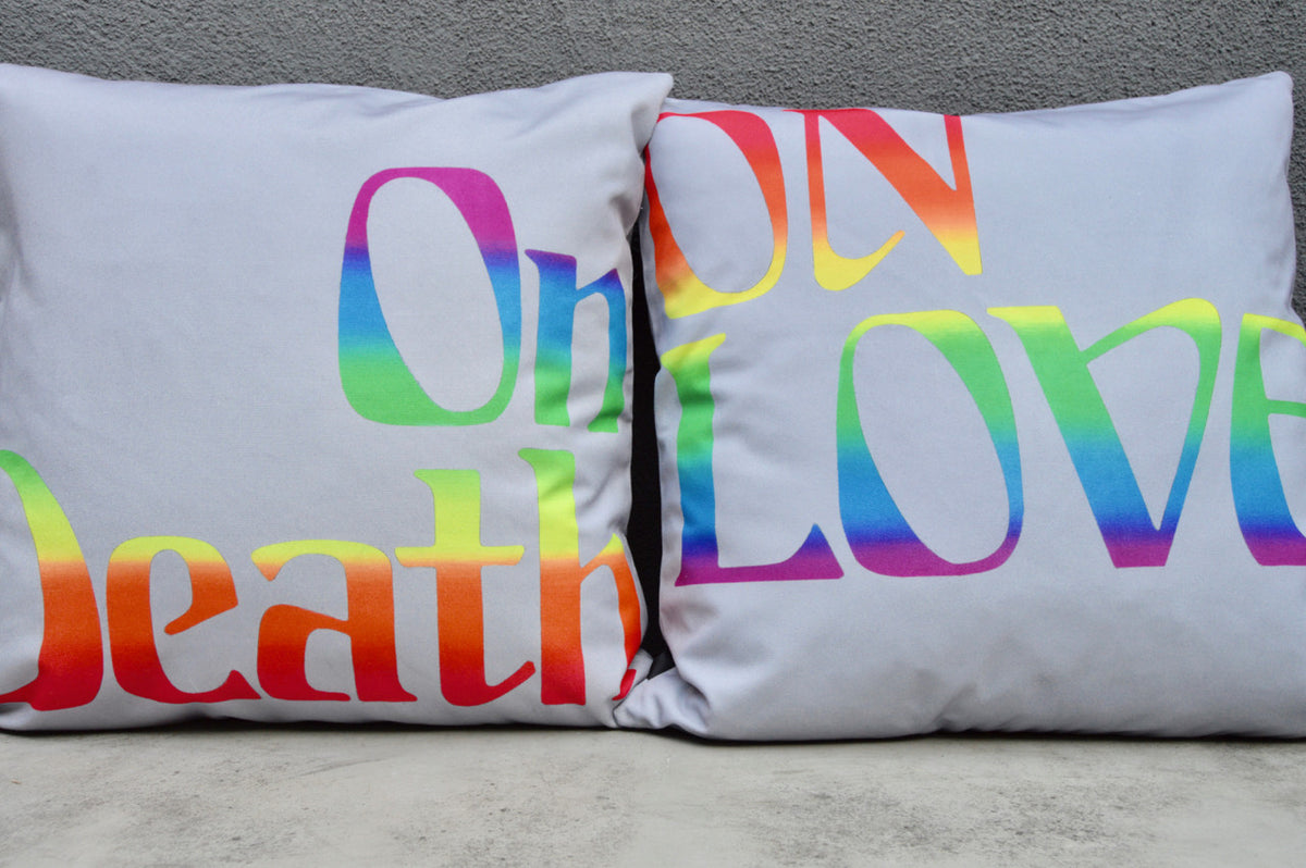 Richard Phillips On Love Pillow for Henzel Studio
