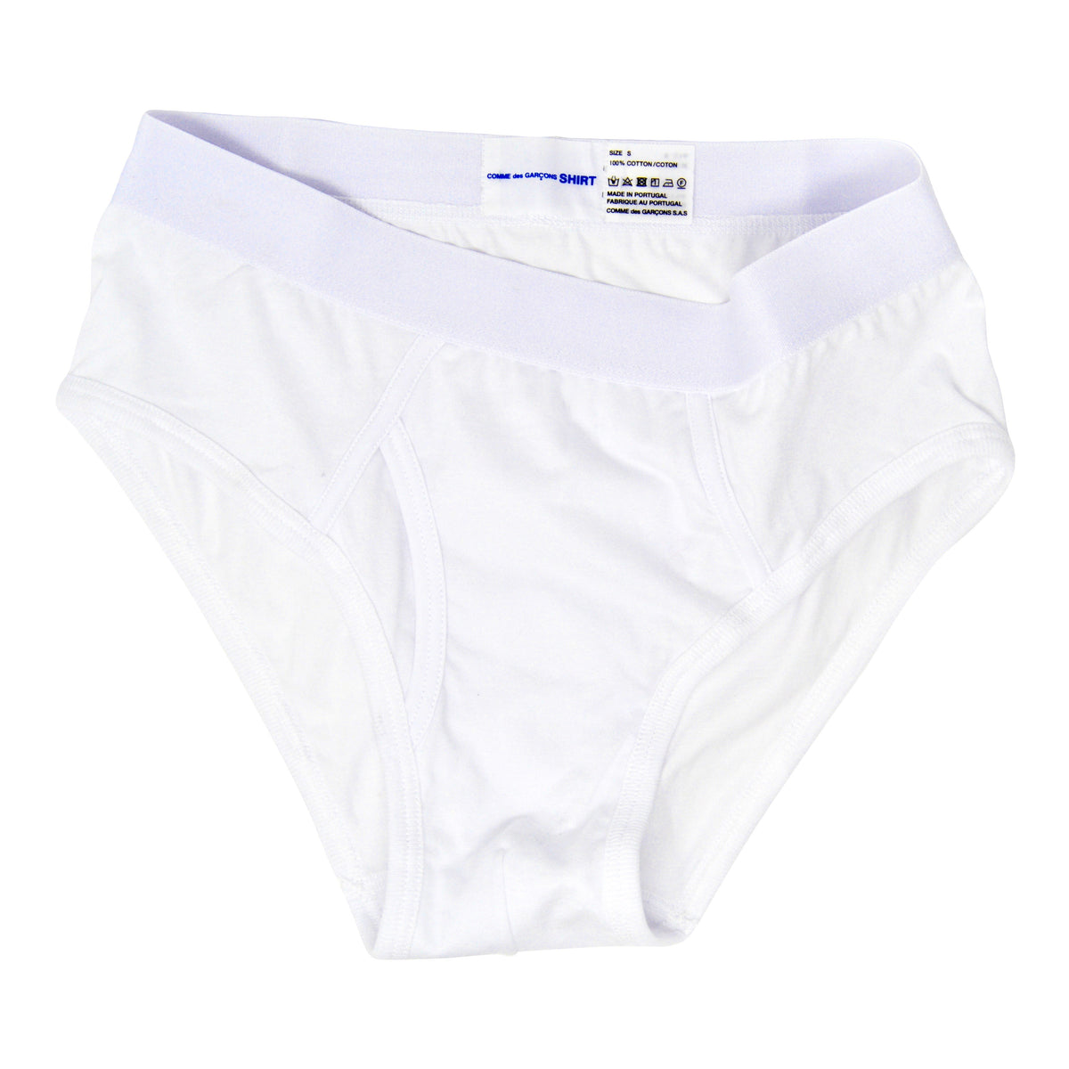 Comme des Garçons Y-Brief White